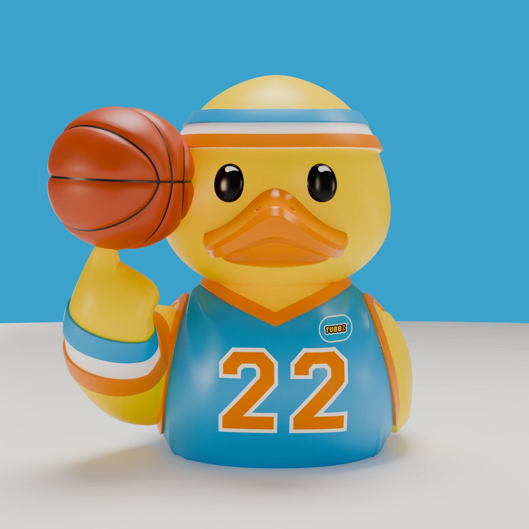Sports TUBBZ: Basketball TUBBZ Collectible Duck (Mini Edition) available from TUBBZ US - front view