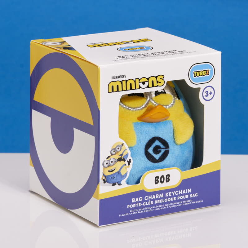 TUBBZ Bag Charm: Minions Bob Keychain