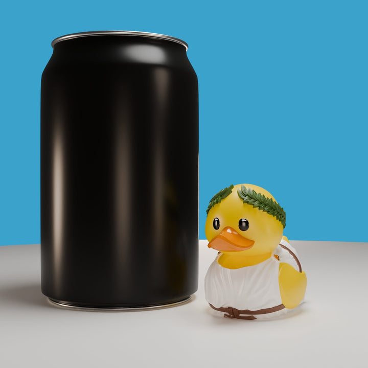 Travel Greece TUBBZ Collectible Duck (Mini Edition) available from TUBBZ US - accessory scale view