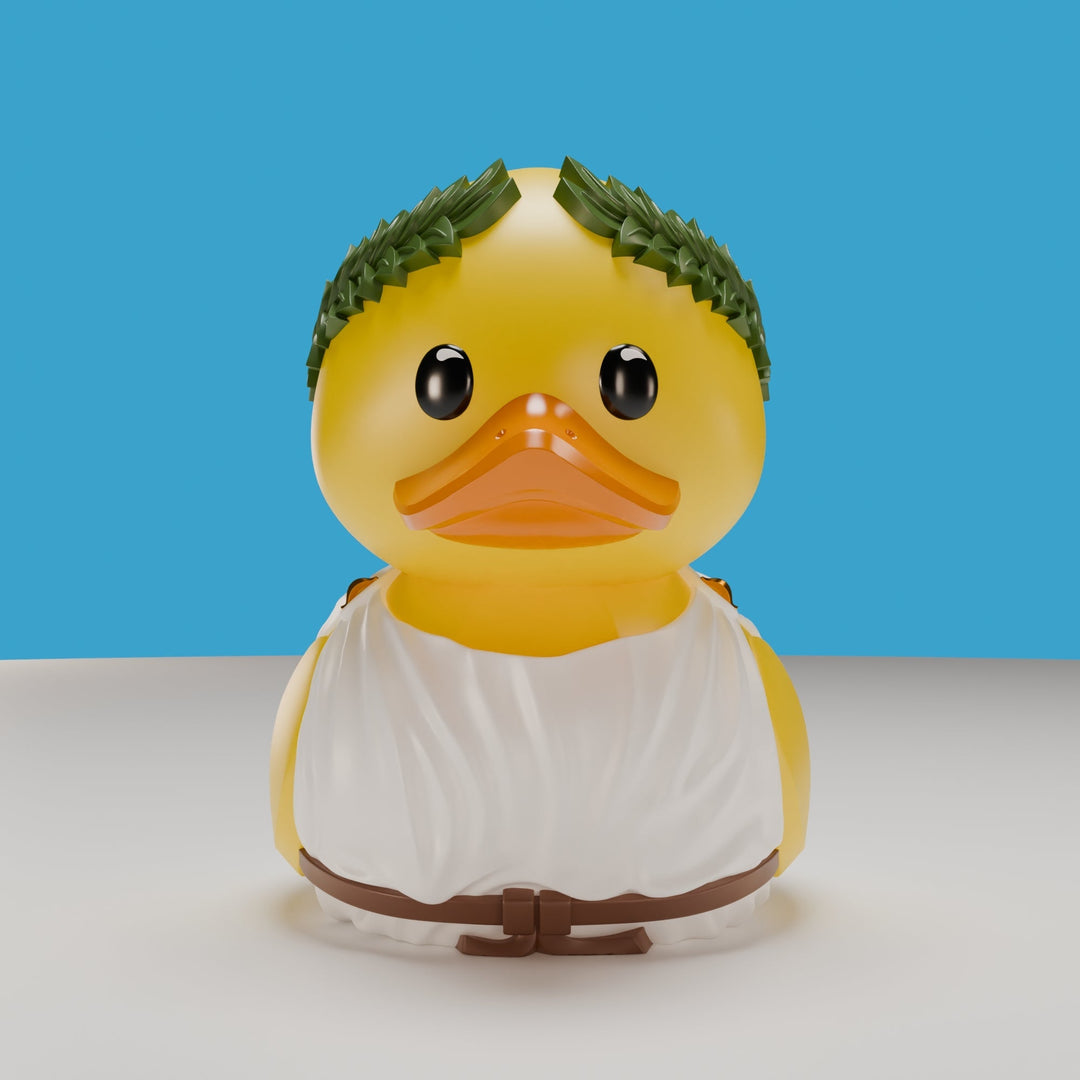 Travel Greece TUBBZ Collectible Duck (Mini Edition) available from TUBBZ US - front view