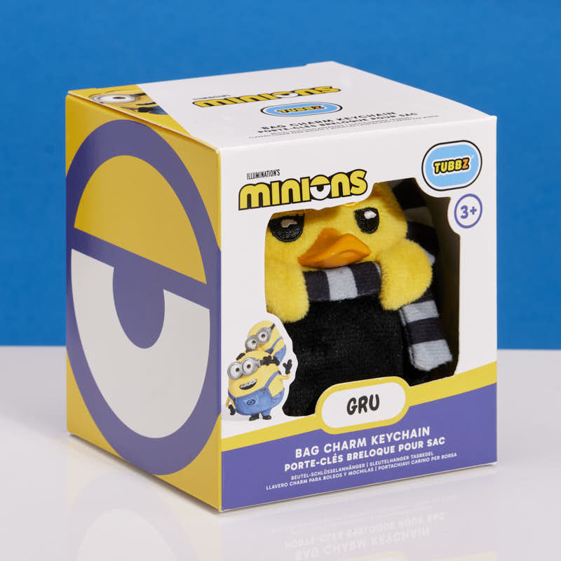 TUBBZ Bag Charms: Minions Gru Keychain