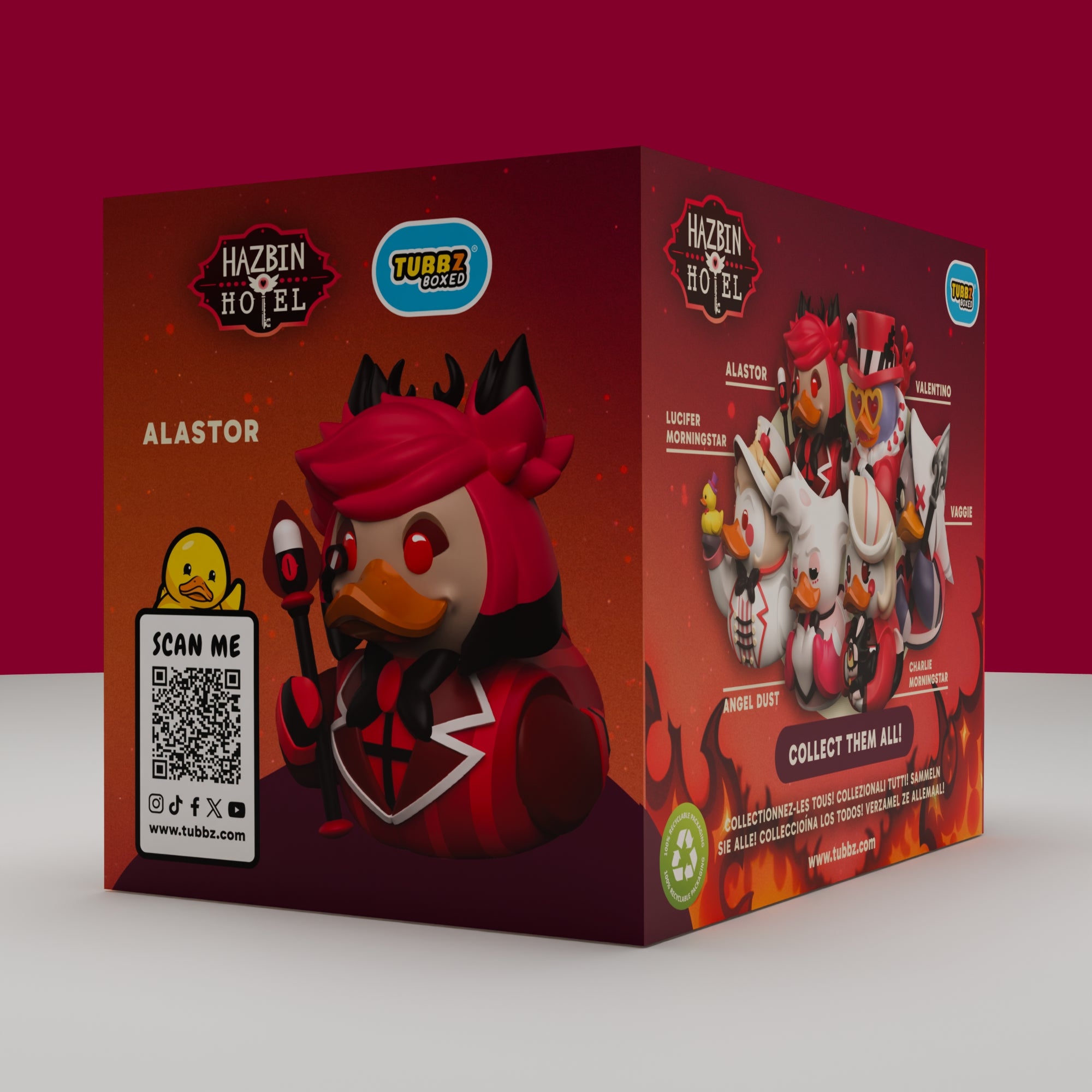 Hazbin Hotel: Alastor TUBBZ (Boxed Edition) | TUBBZ USA