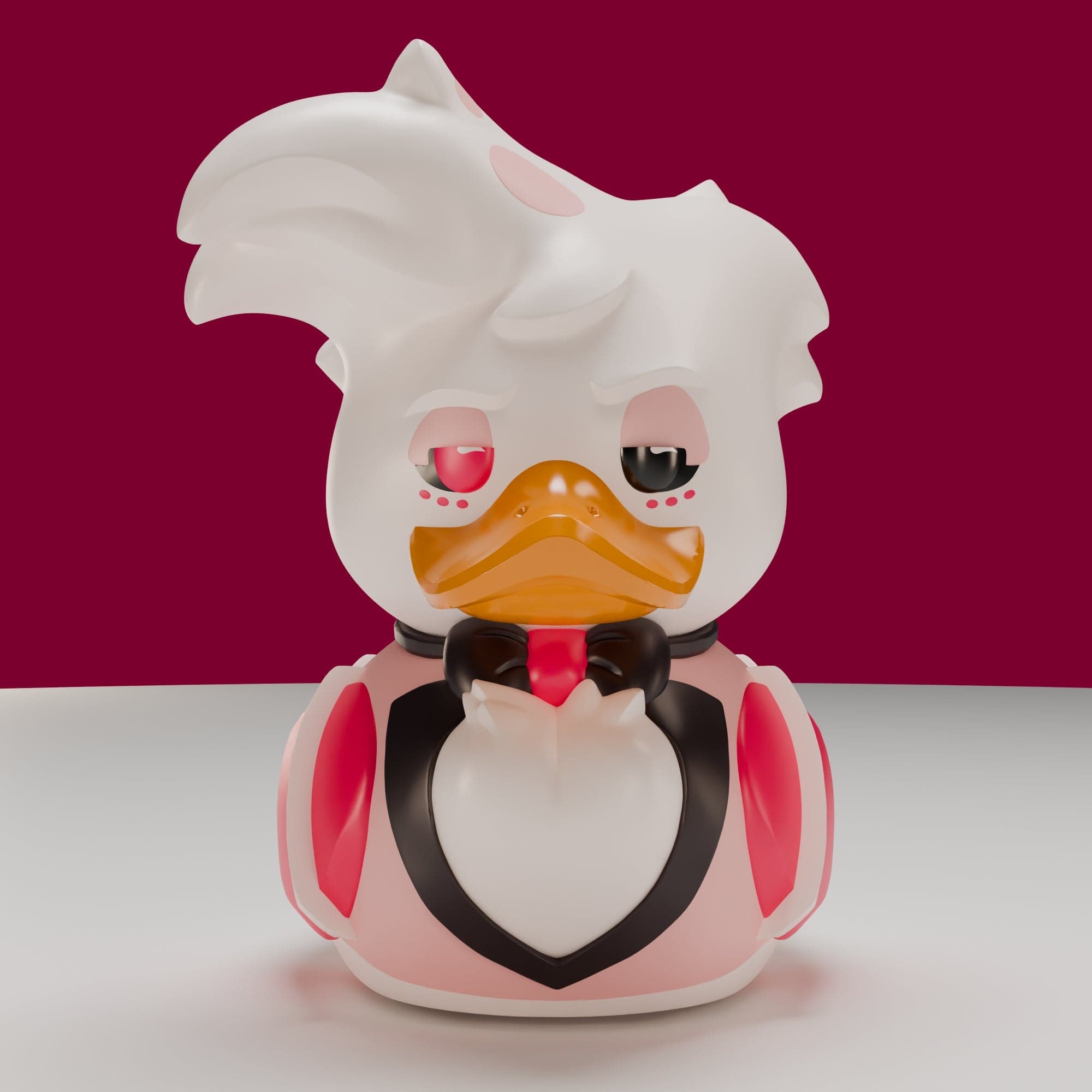 ハズビンホテル　エンジェルダスト　tubbz コラボ　あひる Hazbin Hotel Angel Dust TUBBZ Mini Edition | Angel Dust Collectible