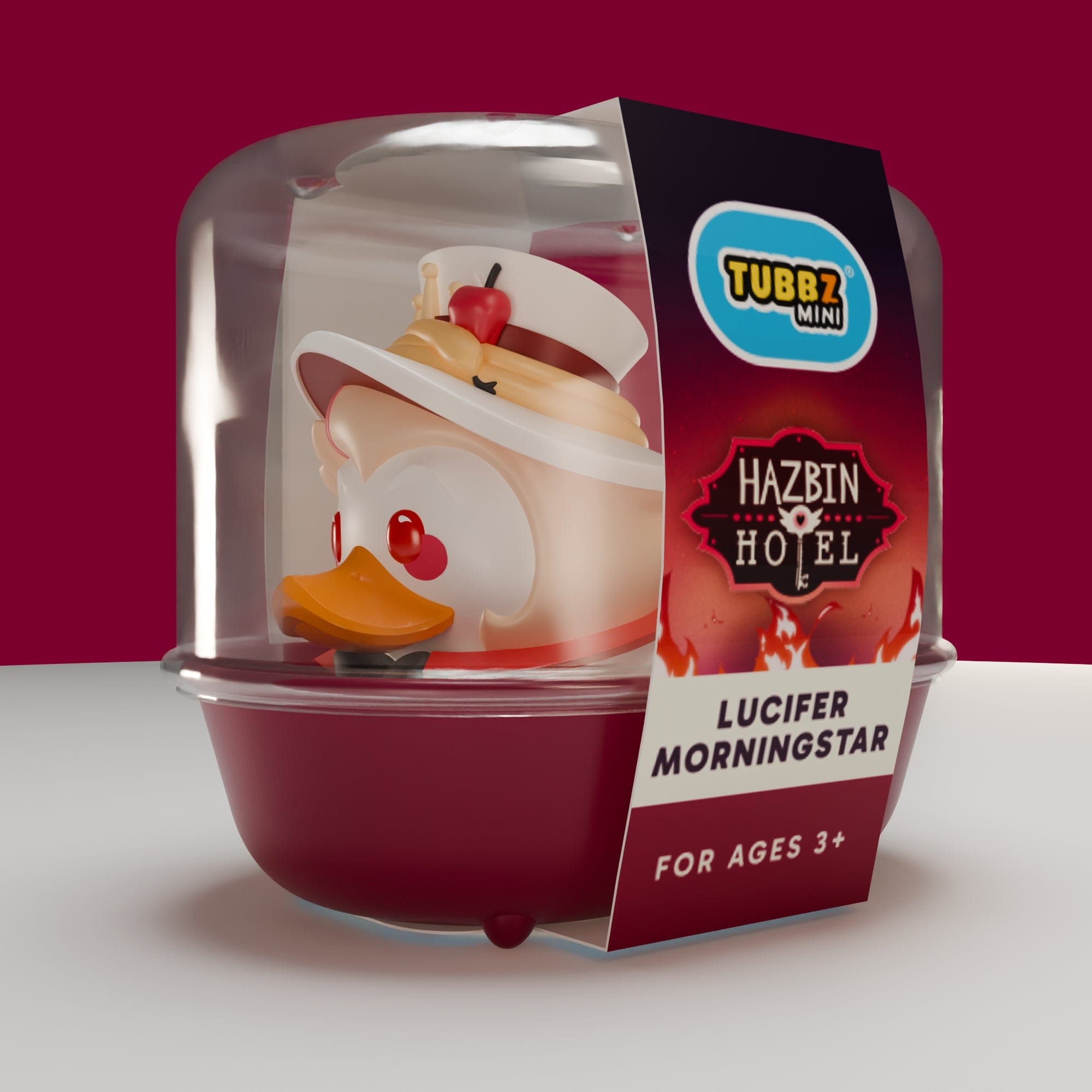 Hazbin Hotel Lucifer Morningstar TUBBZ Mini Edition | Collectible Duck