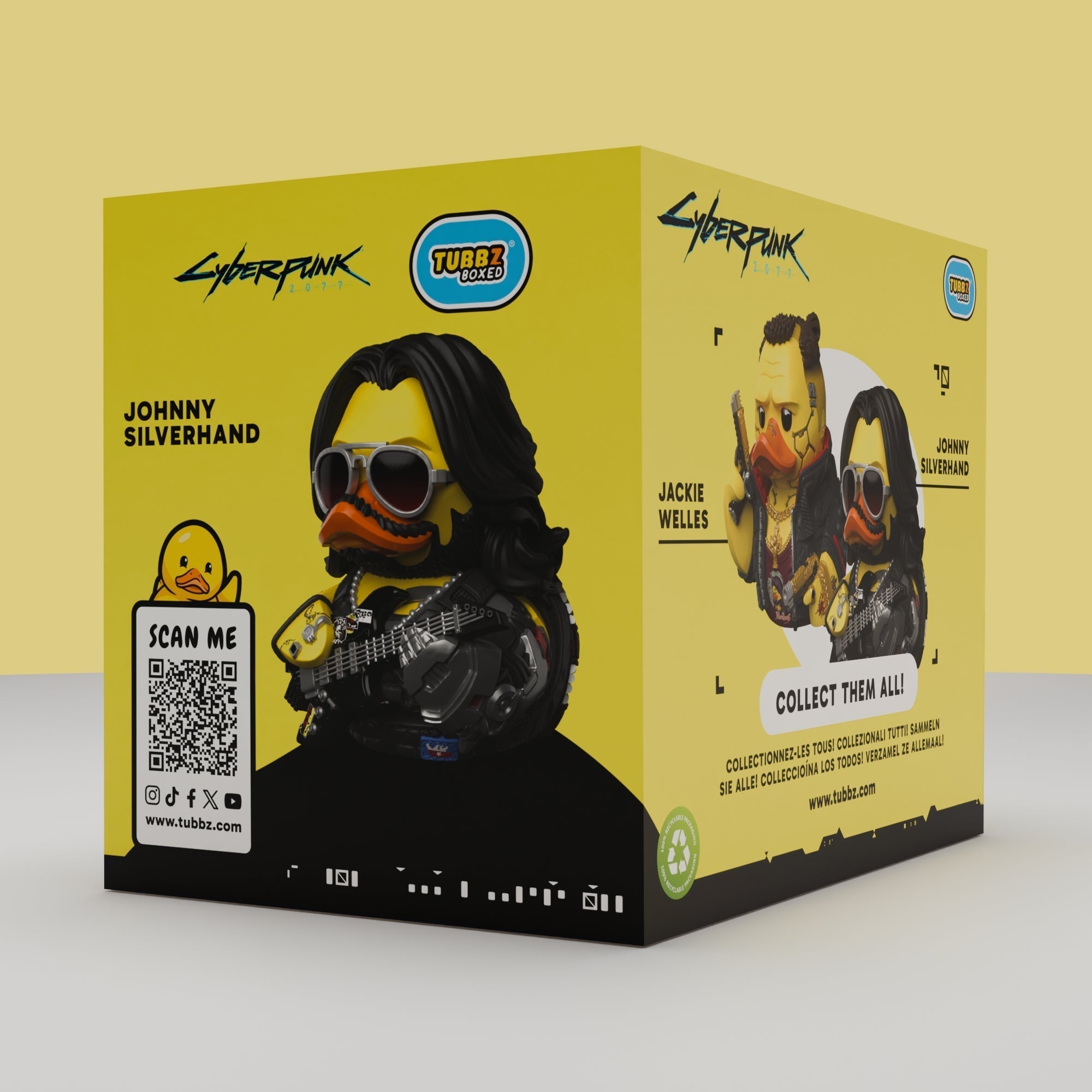 Cyberpunk TUBBZ Johnny Silverhand | Cyberpunk 2077 Collectible