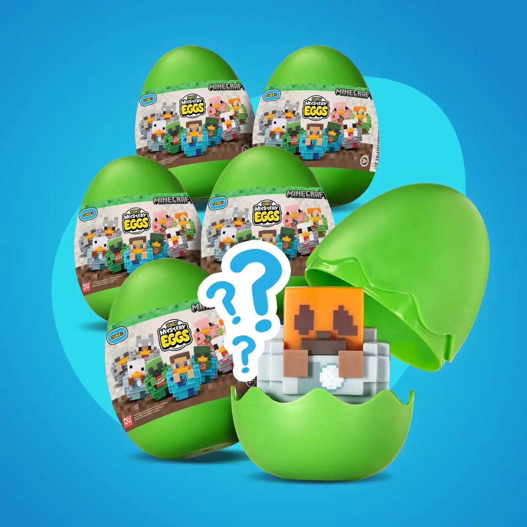 Minecraft Mystery Egg 6 Pack Bundle