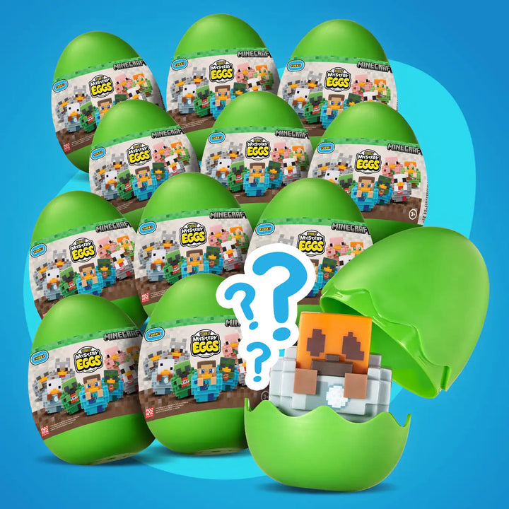 Minecraft Mystery Egg 12 Pack Bundle
