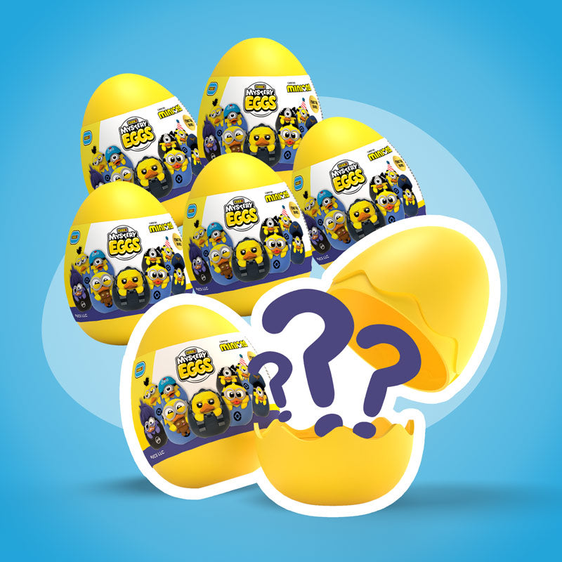Minions Mystery Eggs 6 Pack Bundle