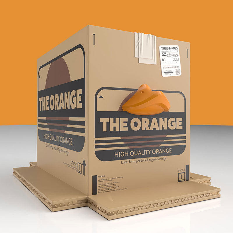 Metal Gear Solid The Orange Box TUBBZ Boxed Collectible