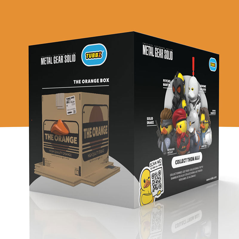 Metal Gear Solid The Orange Box TUBBZ Boxed Collectible