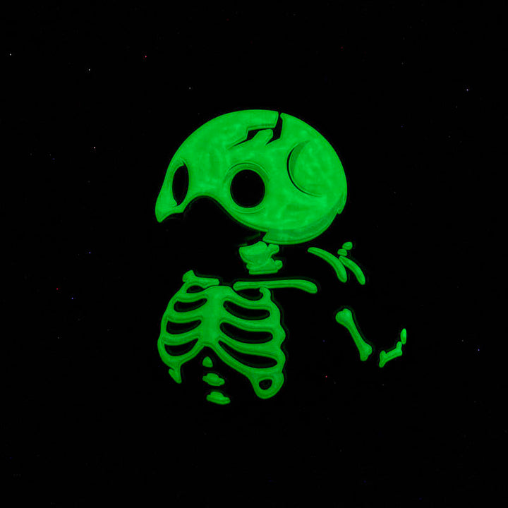 Numskull: Skeleton (Glow in the Dark) TUBBZ Pin (Rubber)