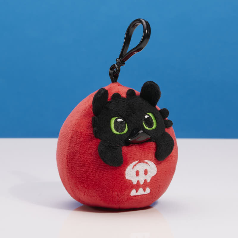 TUBBZ Bag Charm: Toothless Keychain