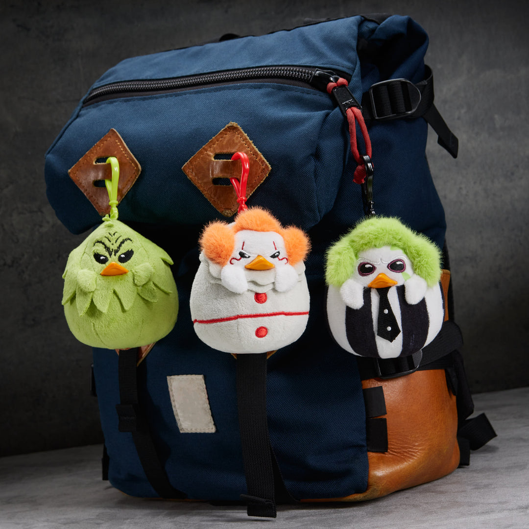 Villains: Beetlejuice, Pennywise & The Grinch KeyCharm Bundle