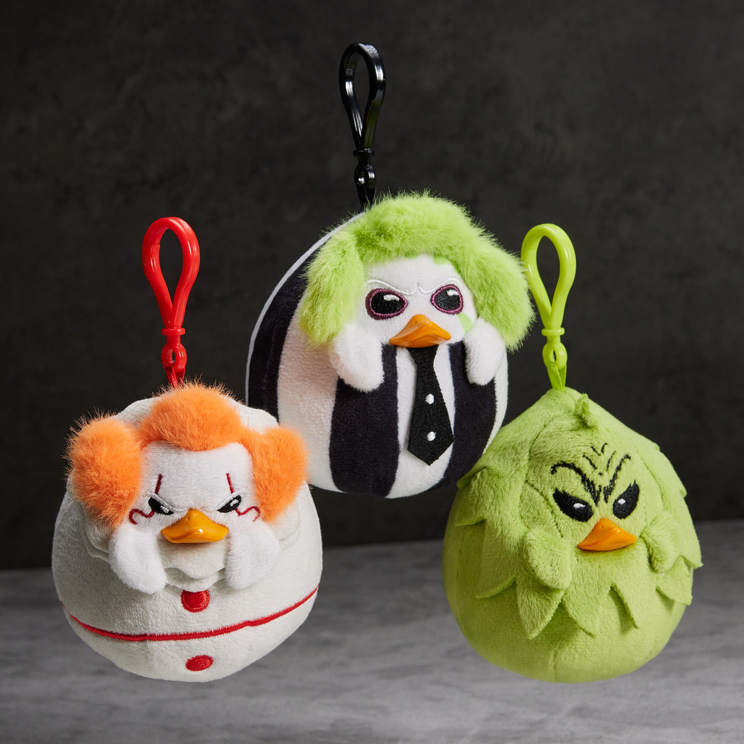 Villains: Beetlejuice, Pennywise & The Grinch KeyCharm Bundle