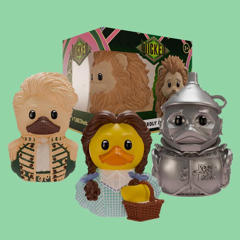 Wicked: Dorothy Gale, Tin Man, Scarecrow & Cowardly Lion Boxed Edition TUBBZ Bundle